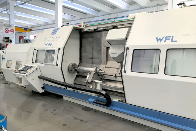 Rivendita Tornio multitasking WFL MILLTURN M60 usato